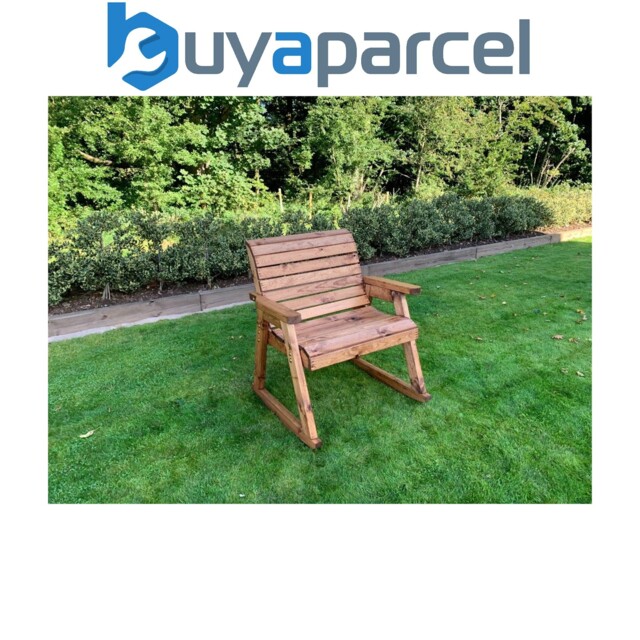 Charles Taylor Wooden Garden Large Grand Rocker Seat Rocking Chair