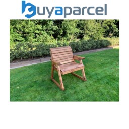 Charles Taylor Wooden Garden Large Grand Rocker Seat Rocking Chair