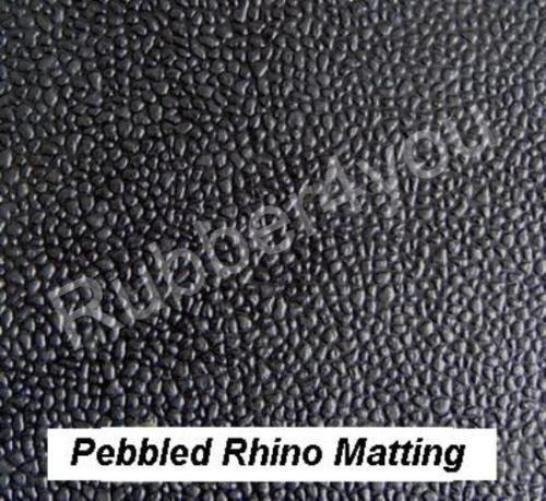 Pebbled Rhino Garage Gym Van Shed Workshop Rubber Flooring Matting