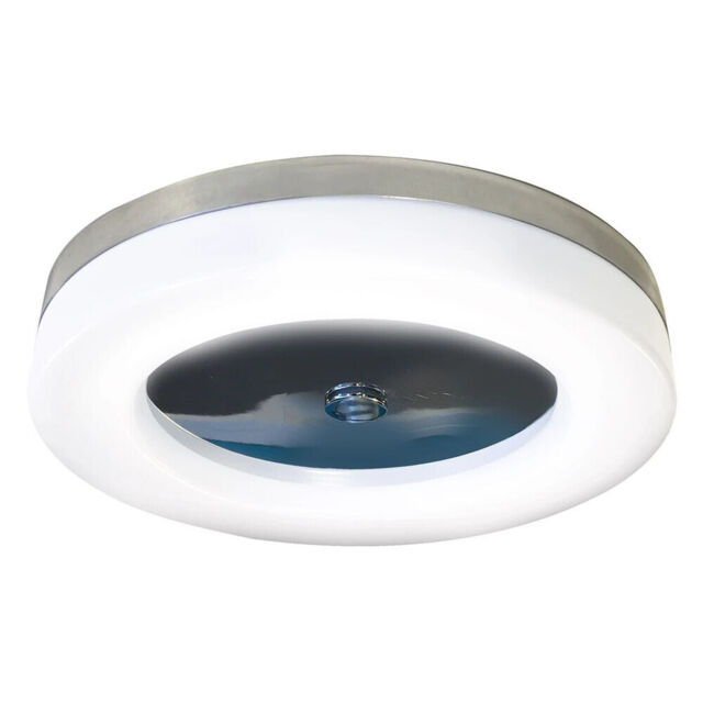Hib - Polar Round Led Ceiling Light In Chrome - 0720