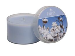 Prices Wax Scented Tin Lid Candle Cotton Flowers