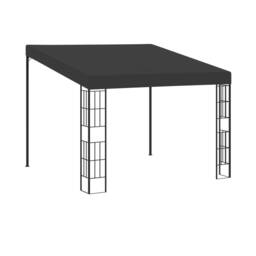 Wall-mounted Gazebo 3x3 M Anthracite Fabric Vidaxl