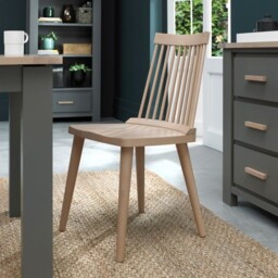 Johansen Spindle Chairs In Scandi Oak (pair)