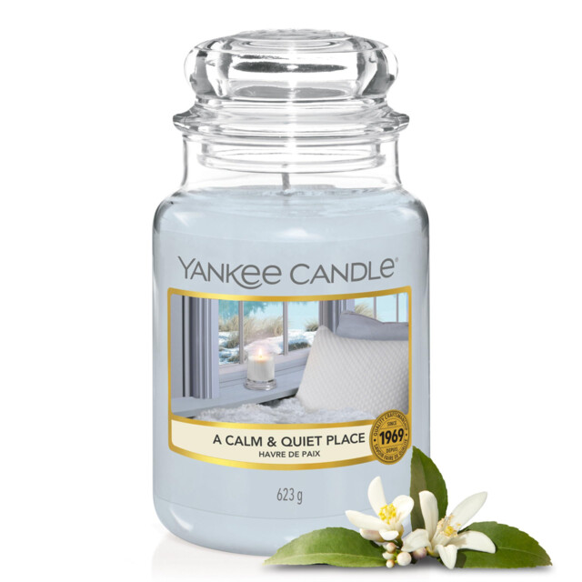 Yankee Candle Scented - A Calm Large Jar Candle, A & Quiet Place