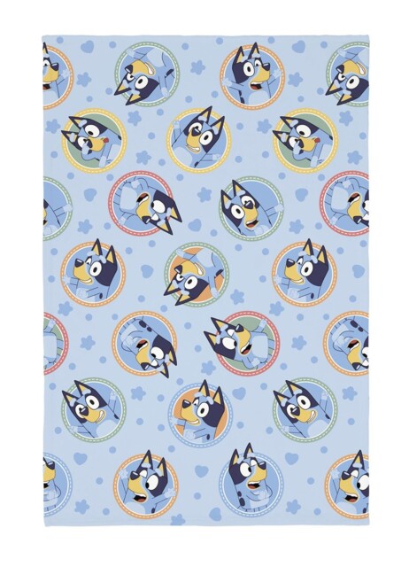 Bluey Soft Coral Fleece Blanket