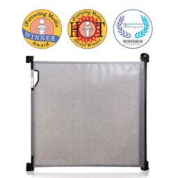 Baby Rectactable Gate - Black