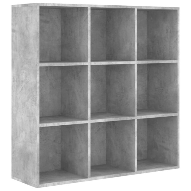 Book Cabinet Highboard Storage Book Rack Bookshelf Engineered Wood