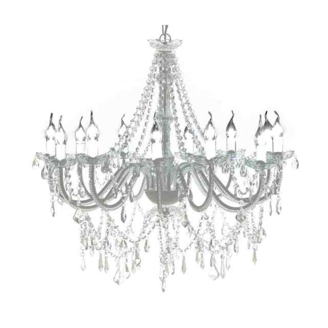 Chandelier With 1600 Crystals Vidaxl