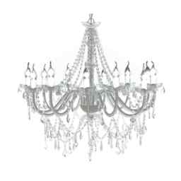 Chandelier With 1600 Crystals Vidaxl