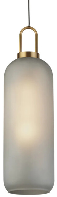 Ceiling Light Brass Pipette Acid Glass Searchlight 46641-1ac