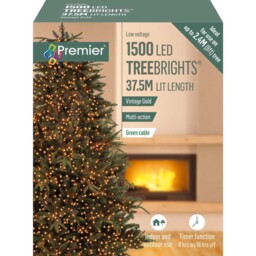 Premier Multi Action Led Treebrights With Timer 1500 Vintage Gold