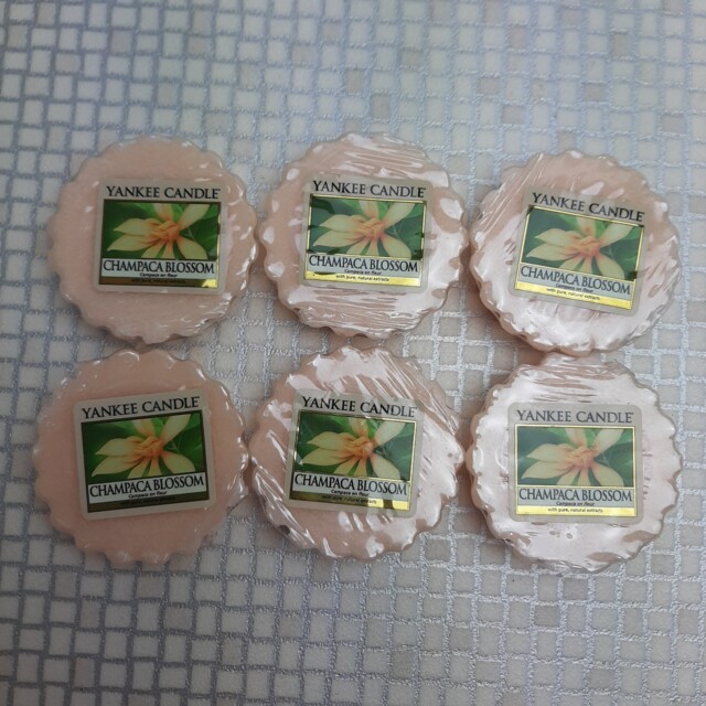 Yankee Candle Champaca Blossom Wax Melts Tarts 6x 22g Retired