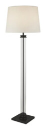 Floor Light Black Pedestal Matt Searchlight 5142bk