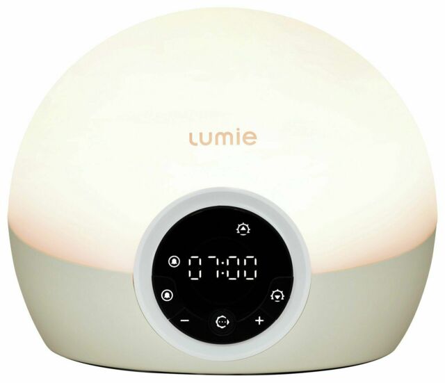🔆 Lumie 🔆 Bodyclock Spark 100 ⏰ Wake-up Light Alarm Clock With Sleep