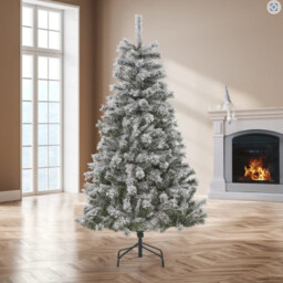 Festive Feeling Premium Christmas Tree 6ft - Snowy