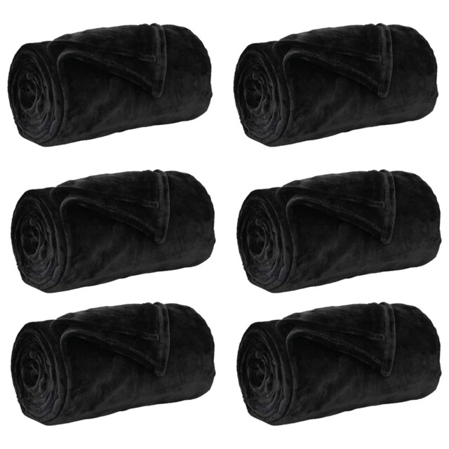Throw Blanket Fleece Cozy Indoor Home Decor Living Room Bedroom Soft