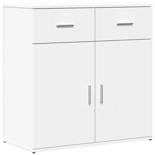Sideboard Storage Cupboard Side Cabinet Home Highboard Engineered Wood
