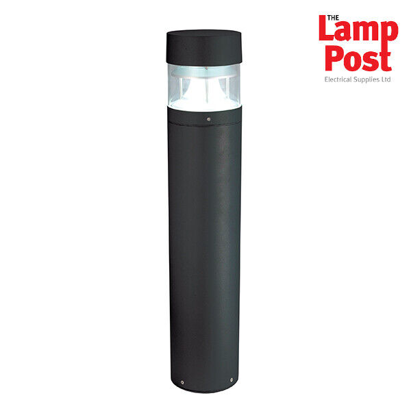 Saxby 13822 Zone Black Outdoor Garden Bollard Light 980mm Height Ip65