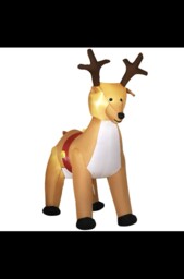 6ft Christmas Inflatable Reindeer Decoration Xmas Indoor Outdoor