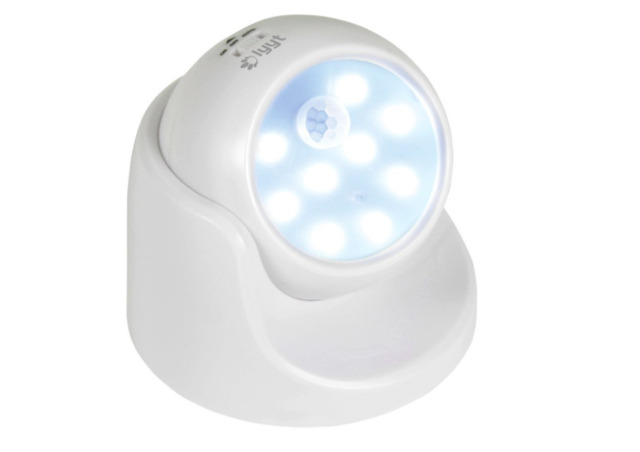 Lyyt Ip44 6500k Wireless Outdoor Led Pir Motion Sensor Light 360°