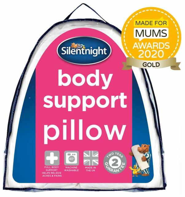 Silentnight Body Support Pillow Long Full Body Maternity Pregnancy