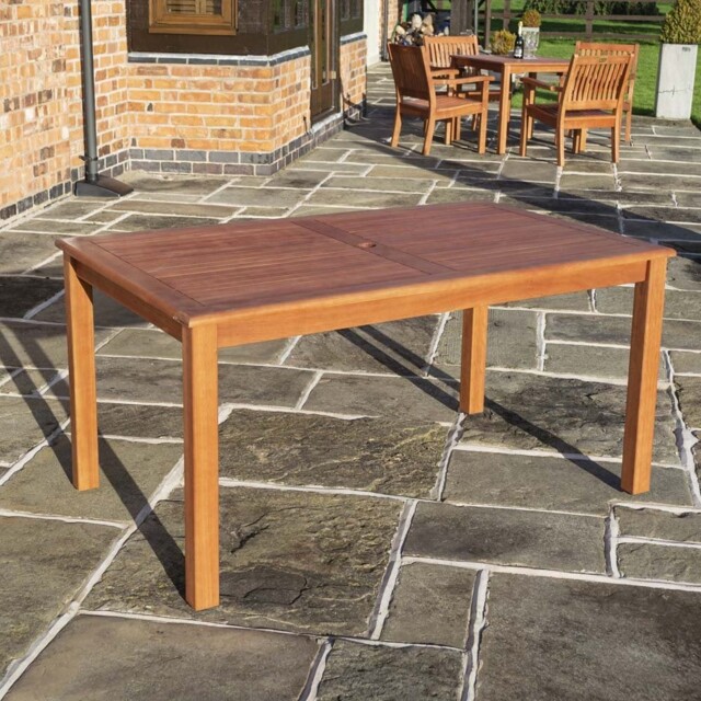 Rowlinson Willington Hardwood Rectangular Dining Table