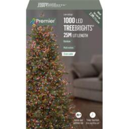 Premier 1000 Multi Action Christmas Treebrights - Purple Pink