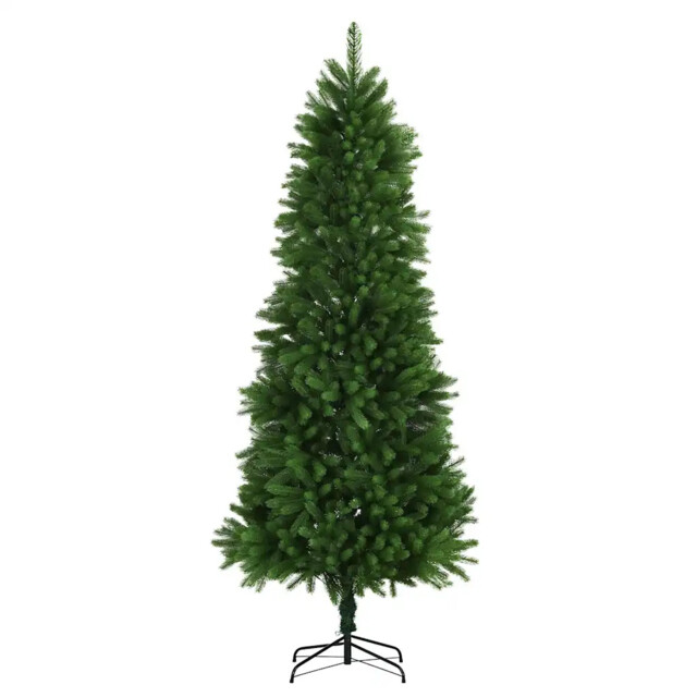 Artificial Christmas Tree Lifelike Needles 240 Cm Green Vidaxl