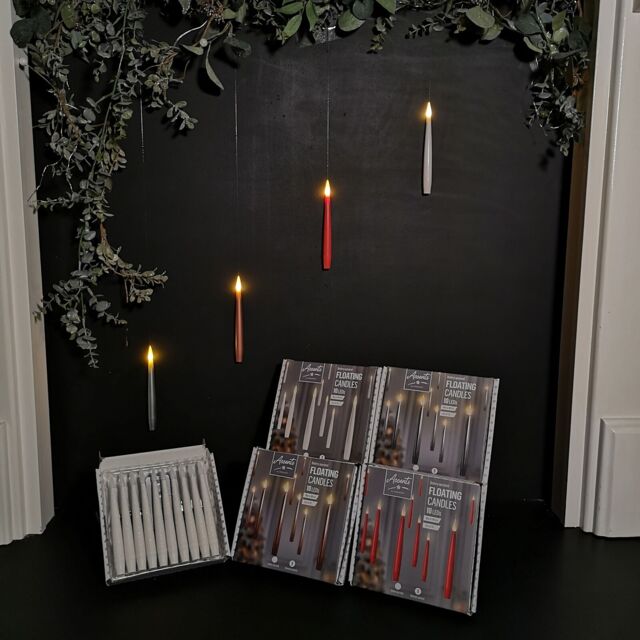 10pc Premier Christmas Battery Candle With Remote Control - Choice Of
