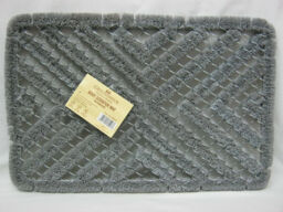 Groundsman Boot Scraper Mat Coir Door Doormat Grey 60cm X 40cm Gmdm225