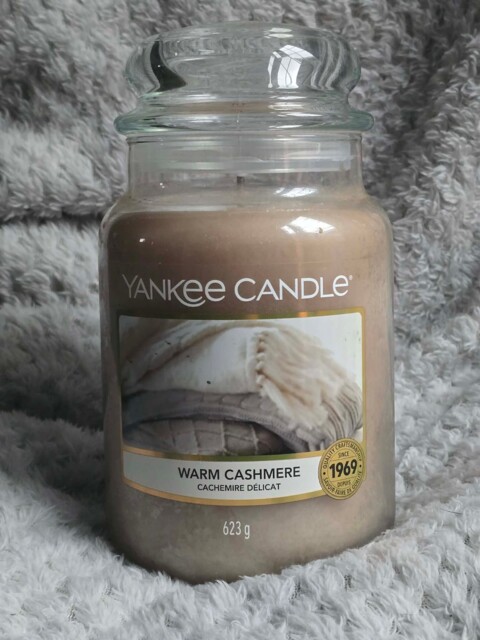 Yankee Candle Large Jar Warm Cashmere 2023 Hard To Find