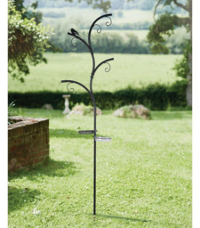 Wild Bird Feeding Station 4 Arm Feeder Garden Wildlife Dining Seed Nut