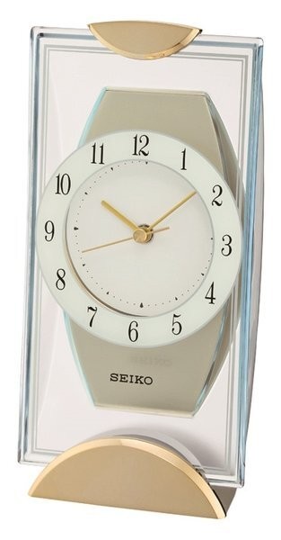 Seiko Plastic Mantel Clock Qxg146g Rrp £59.00