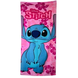 Disney Stitch Bath Beach Towel Character Children Microfibre Girls