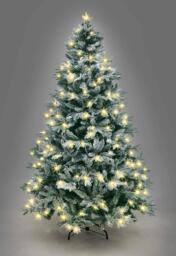 Artificial Christmas Treeshatchi 7ft Lapland Fir, W/ 320 Warm White