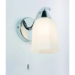 Endon 96961-wbch Alonso Single Wall Light Polished Chrome Plate/matt