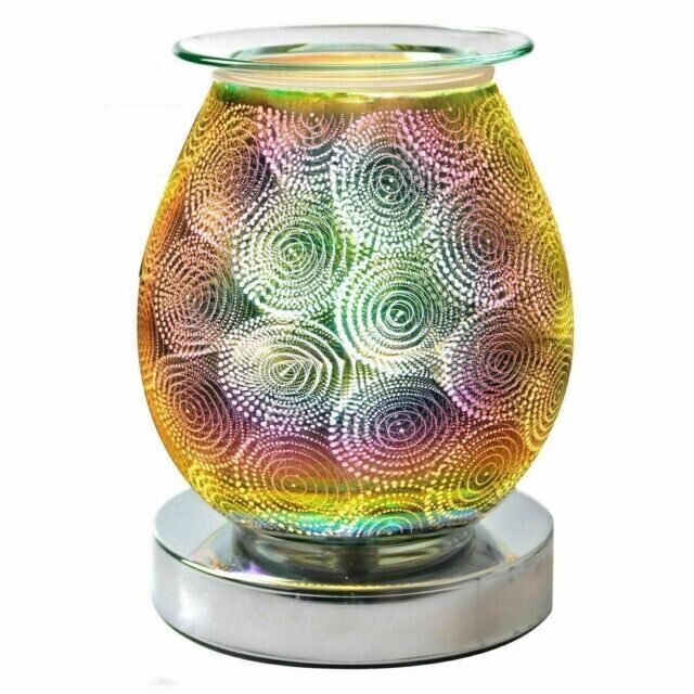 Aroma 3d Touch Lamp Night Light Wax Oil Fragrance Burner Bedside Lamp