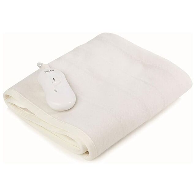 Carmen King Size Heated Under Blanket With Overheat Protection, 80w -