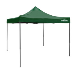 Dellonda Premium 3 X 3m Pop-up Gazebo, Water Resistant - Dark Green