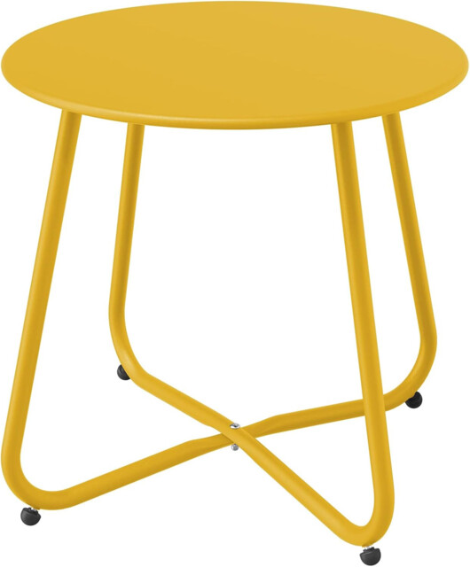 Grand Patio Outdoor Side Table Small Table Round End Table Garden