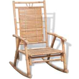 Rocking Chair Bamboo Vidaxl