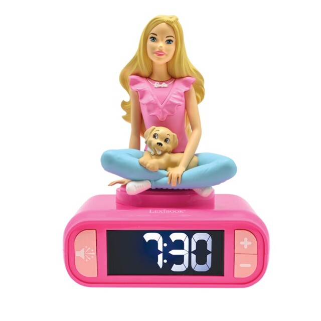 Lexibook Disney Digital Alarm Clock Kids Night Light Snooze - 24