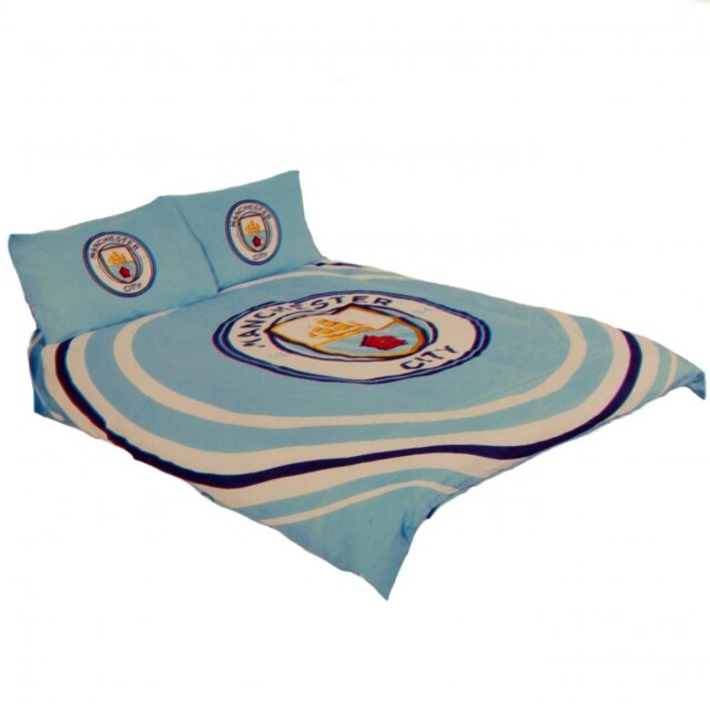 Manchester City - Double Duvet Set - Bedding - F300z