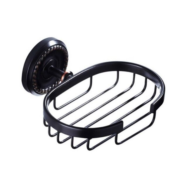 Oil Rubbed Bronze Wall Mounted Soap Dish Holder Bathroom Accessory