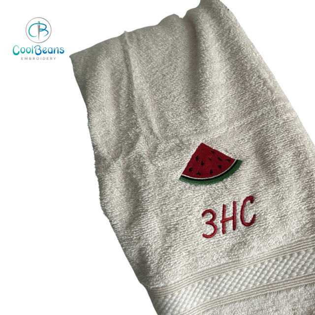Watermelon Towel - Personalised - Flannel / Hand Towel / Bath Towel