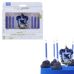 Harry Potter Candle Set Of 7 Ravenclaw Birthday Cake Topper
