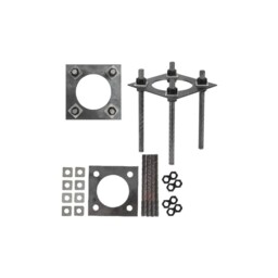 Pole Base For Lighting Pole 15x15cm Black 2671