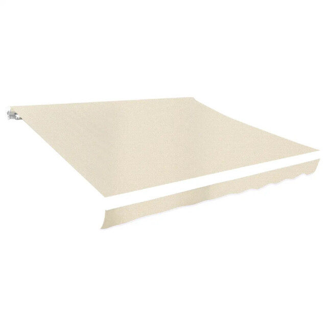 Awning Top Sunshade Canvas Cream 350x250 Cm Vidaxl
