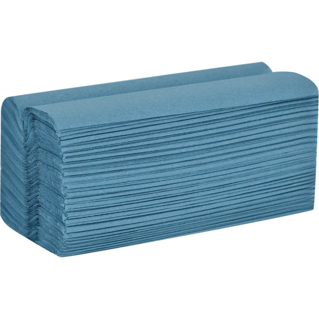 Blue Hand Towel Essentials Z-fold - 1ply X 3000