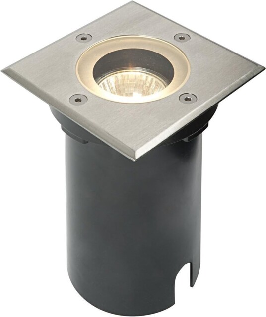 National Lighting Ip65 Stainless Steel Gu10 Square Outdoor Decking